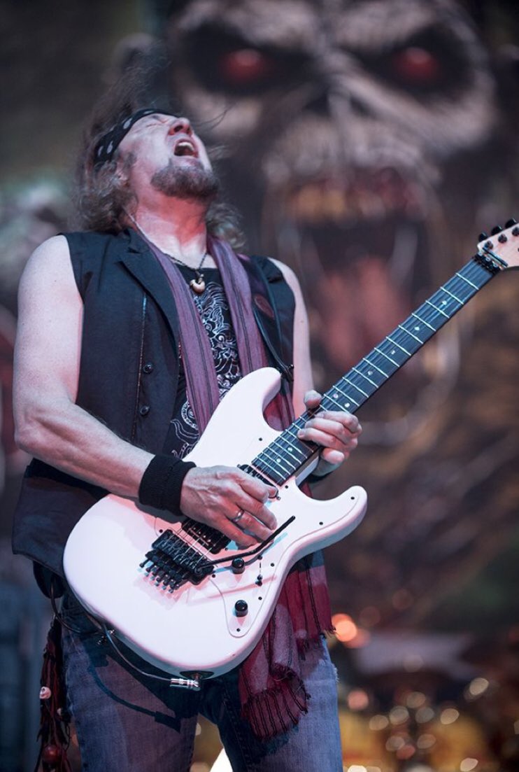 Happy Metal Birthday to Adrian Smith     