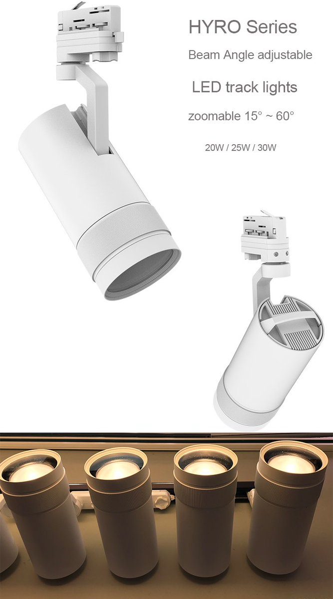 glory_xia's tweet photo. #hyrwell #ledtracklight #plugdrivertracklight #spotlightfacotry #Chinafactory New patented led track light: beam angle adjustable 15-60degrees, plug driver can be replaced the driver according to your favorite lumen. https://t.co/RCXkIB3FGr