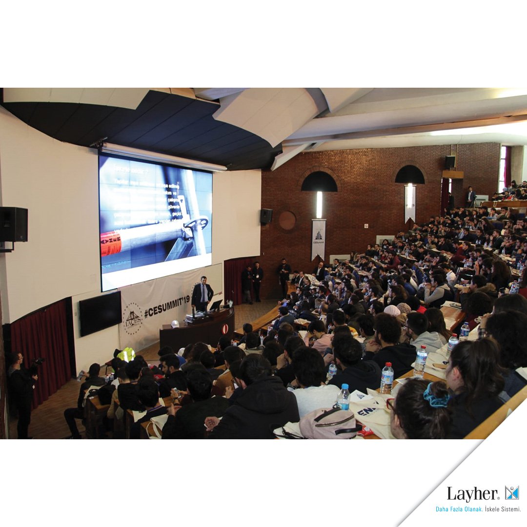 LayherTurkiye's tweet photo. ODTÜ’de gerçekleşen CESummit’19 etkinliğinde bizlerle birlikte olan tüm öğrenci arkadaşlarımıza teşekkür ederiz.

#layher #layherturkey #iaces #cesummit #cesummit19 #iacesmetu #metu #odtü https://t.co/zEyHgJQrxP