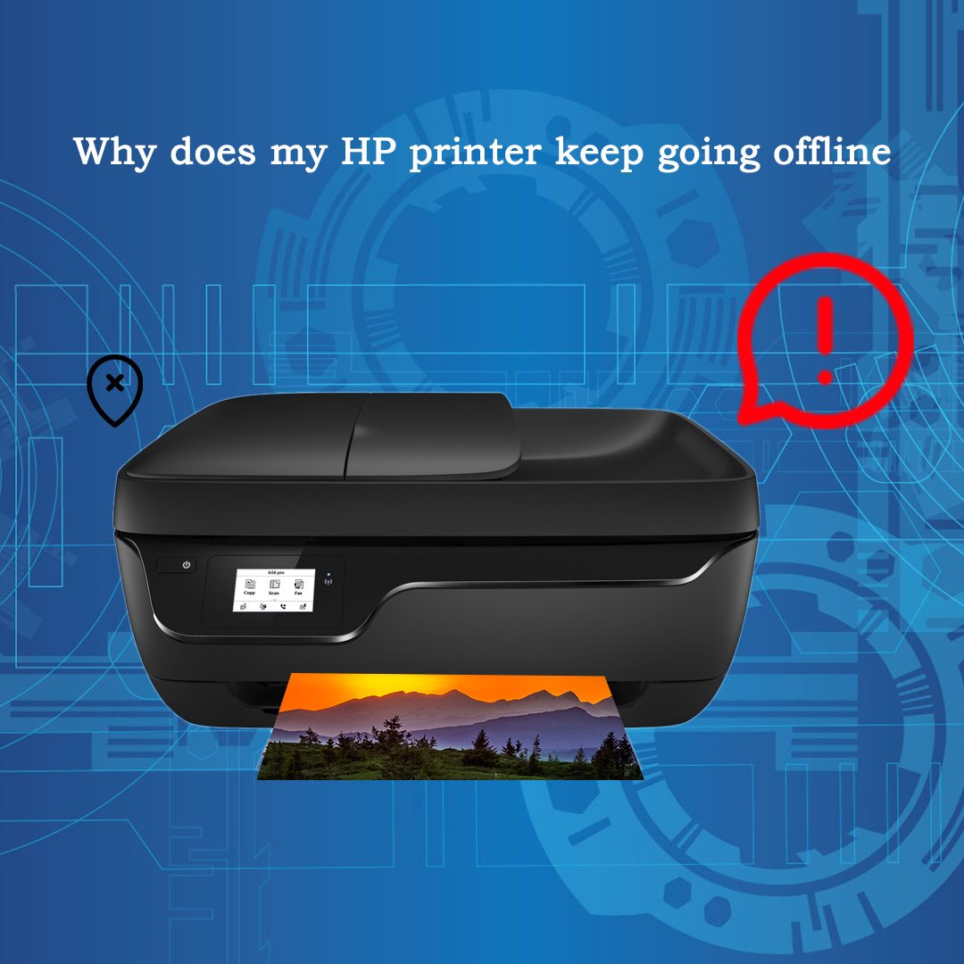 why does hp deskjet 6980 printer goes offline why does hp deskjet 6980 printer goes offline