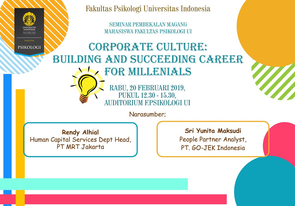 psikologi_ui's tweet image. Yang diharapkan dari seminar ini adalah mahasiswa dapat memiliki perspektif yang lebih luas mengenai karir di dunia psikologi dengan semangat seorang Sarjana Psikologi.

#fpsikologiui
#fpsiui2019