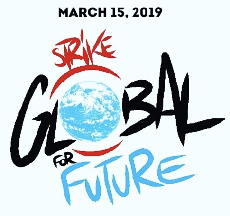 The school strike continues every week. On March 15 we are growing bigger than ever. Save the date! #climatestrike #fridaysforfuture #schoolstrike4climate