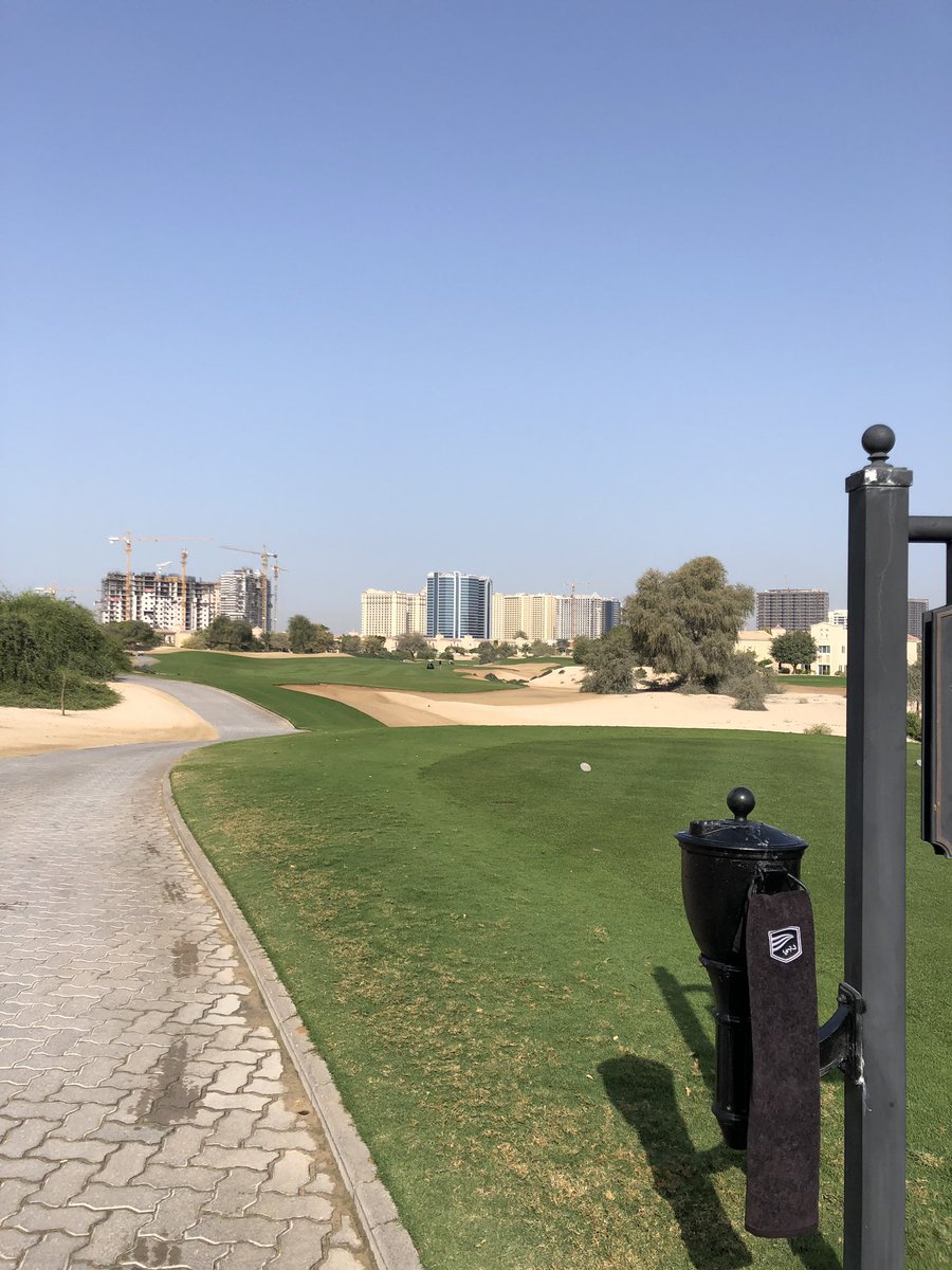 john_frankham_1's tweet photo. Played @ErnieEls_Golf course today in Dubai what a course best condition I've ever played https://t.co/SY7A7i6T7S