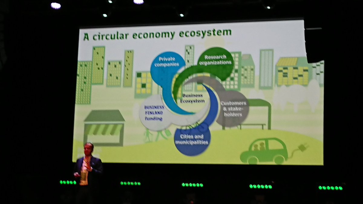MerviMatilainen's tweet photo. #circulareconomy needs cooperation. Business ecosystems are crucial.

@BusinessFinland
Bio- and circular Finland launch https://t.co/6qbjSg0QFY