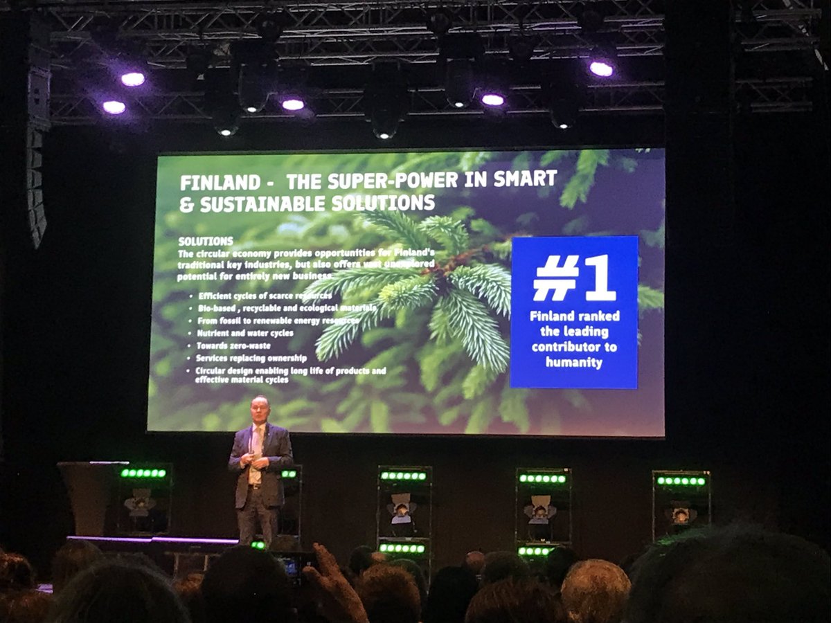 Think about business opportunities when you innovate! Target is always success. Important insights from Risto Huhta-Koivisto at <a href="/BusinessFinland/">Business Finland</a>  Bio and Circular Finland launch event. #CircularEconomy