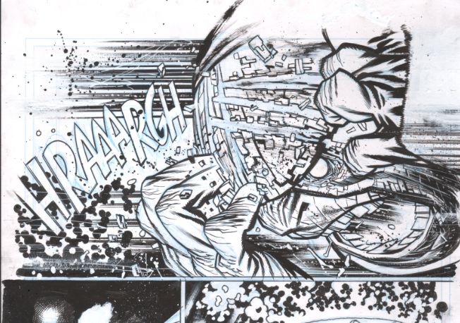 Update #1- I drew ten pages of DC's new title DCeased. https://t.co/hHR4EkqBck  I'm not the regular artist on it. Just helped out with a few pages, mostly as an excuse to draw Darkseid. 