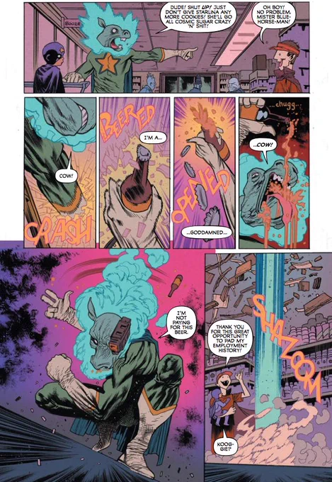 Update #2- the 9 pages of @RyanBrowneArt God Hates Astronauts I did has been printed in a hardcover. It's my favorite work I've done to date. Lots of amazing artists in there as well. I You can buy a copy here: https://t.co/VK5rpqWbzo 