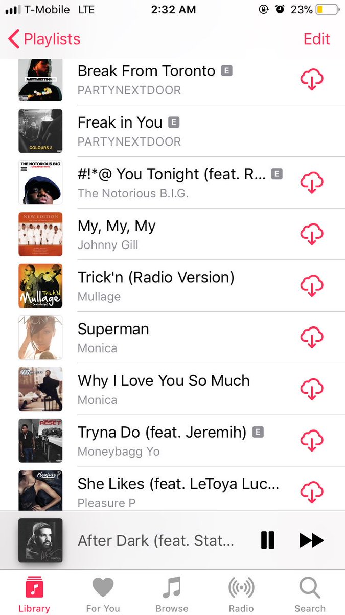Whew, a 19 hour sex playlist made by yours truly 😘😅 help yourself. Youre  welcome. Apple Music: Taraye Settles ❤️ 😍🤪👅💦💦