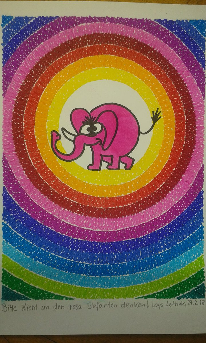 LLettink's tweet photo. Bitte nicht an den rosa Elefanten denken! #Elefant #pink #rosa #pinkElefant #rosaElefant #insider #insiderart #art #outsider #outsiderart #seelenart #artbrut #LoysLettink https://t.co/gsKd58HdZn https://t.co/zKXzurczKT