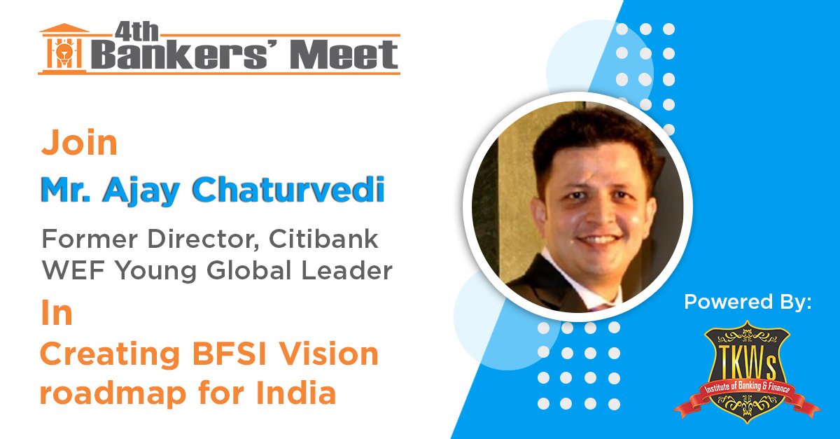 TKWsIBF's tweet photo. Announcing Key Speaker :-
He is a BFSI leader who worked in Citi Bank where he served in Strategy. He is also honoured by the World Economic Forum as a Young Global Leader 2013-18. #BFSIVision https://t.co/zRpQAChQfX