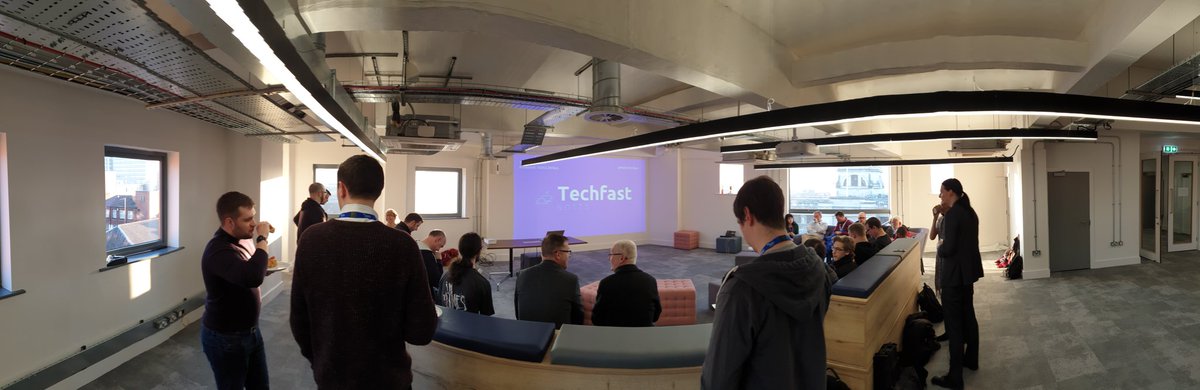 StevenPears's tweet image. Good turn out! So pleased I can do morning stuff now #techfast