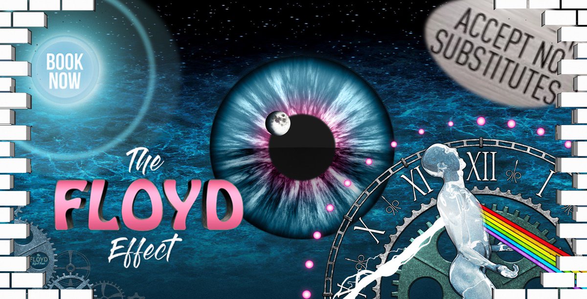 FloydEffectFans's tweet photo. Attention Floyd Effect Fans.
Please note that the one & only #FloydEffect, accept no substitutes, are playing #TavistockWharf on 12 Oct & NOT 15 Mar.
To quote #reviews #TFE are "The best live show since #PinkFloyd" & "To call them a #tribute band doesn't do them justice". https://t.co/P7XbPKYUnr