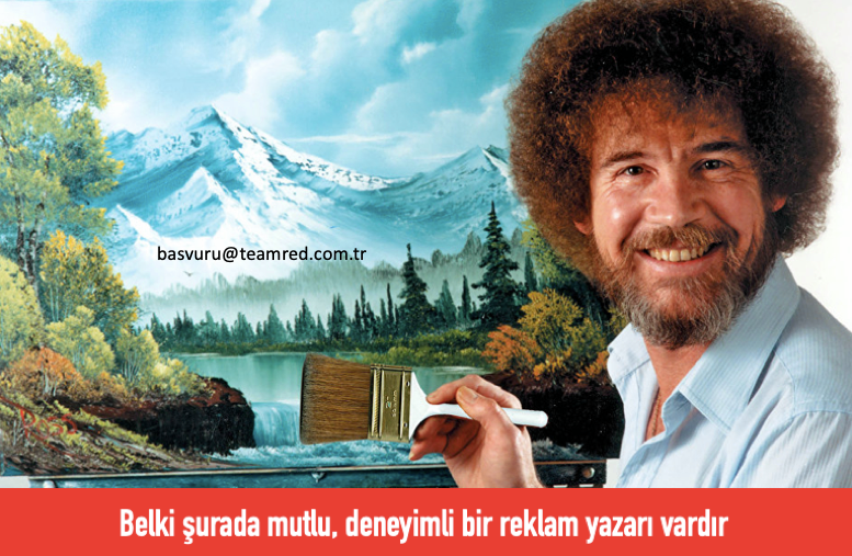 ARADIĞIMIZ SENSİN, OLUR MU DERSİN?
En az 4 yıl deneyimliysen, reklam filmi yazma ve entegre fikirler bulma konusunda kendine güveniyorsan, ödül getirecek işler peşinde koşuyorsan, multiplayer oyunları seviyorsan ve tabii portfolyonda güzel işlerin varsa neden olmasın?