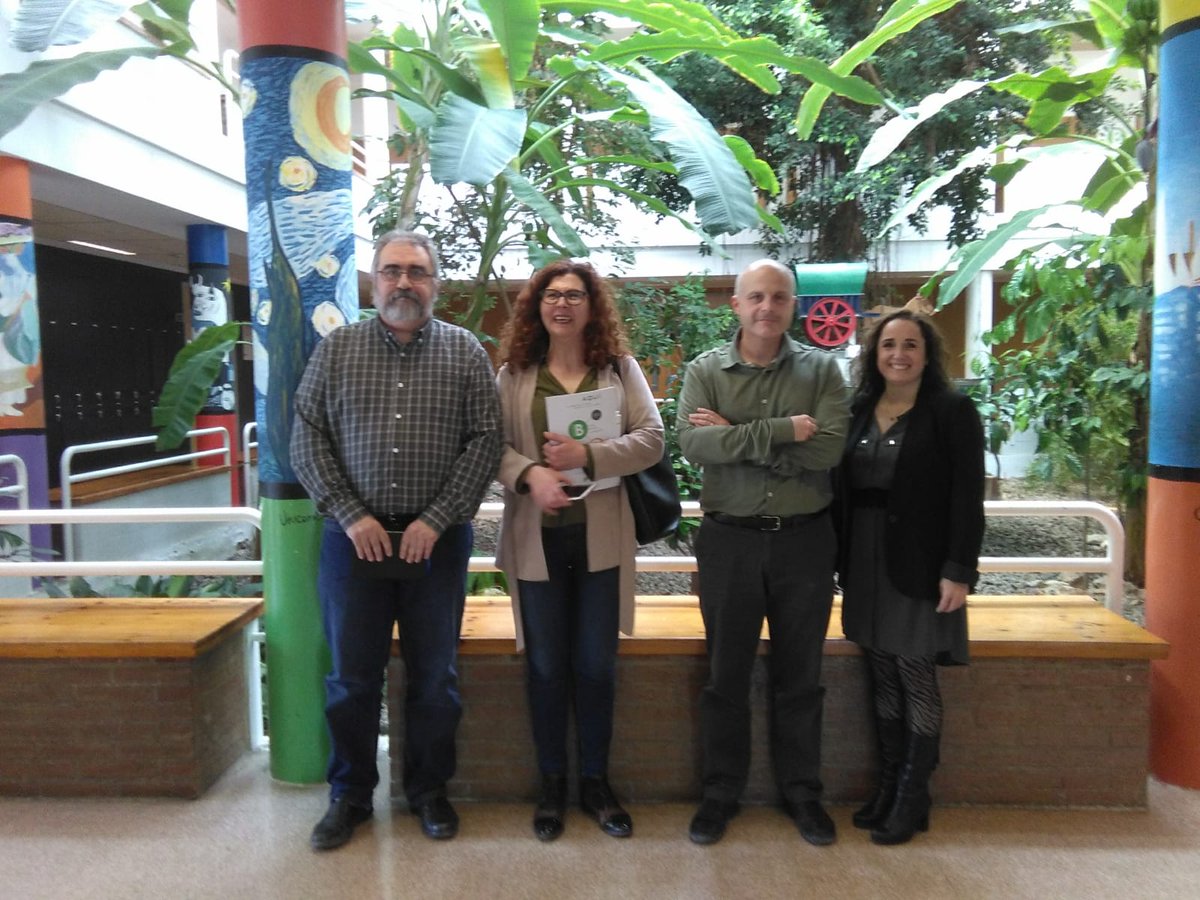 ACTAIO's tweet photo. Ayer reunión con #IESLaFoiaIbi #fpaibi
FOMENTANDO FP CON EXCELENCIA Y EMPLEO DE CALIDAD
Muchas gracias a todos los centros educativos por la acogida.
#ACTAIO #Alcoi #Ibi #Ontinyent #CCOOPaisValencia #UGTPaisValencia #Coeval #Ibiae #Fedac #Formacion #GVAlabora #GVAeducacio https://t.co/FNZrdbhFdZ