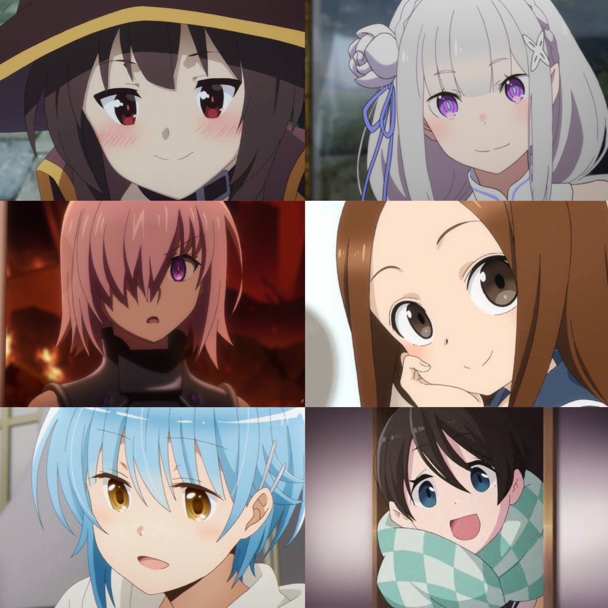 トラタク 声優好き Auf Twitter 自分が好きな高橋李依キャラbest10 めぐみん このすば エミリア リゼロ マシュ Fgo 高木さん からかい上手の高木さん 勝木翼 こみっくがーるず 斉藤恵那 ゆるキャン 雨野狭霧 ゆらぎ荘 七橋御乃梨 One Room