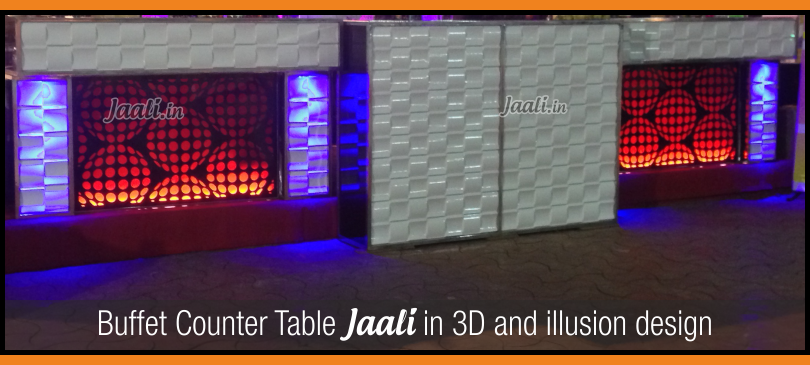 Jaali_in's tweet image. Buffet Counter Table with illusion Jaali and 3D Panel in a lounge amplifying your decoration of the party or wedding.
9923808585
#CuttingEngraving3D
jaali.in
#BuffetTable #DesignerTable #CounterTable #ChatTable #DisplayTable #BanquetTable #diningtable #restaurant