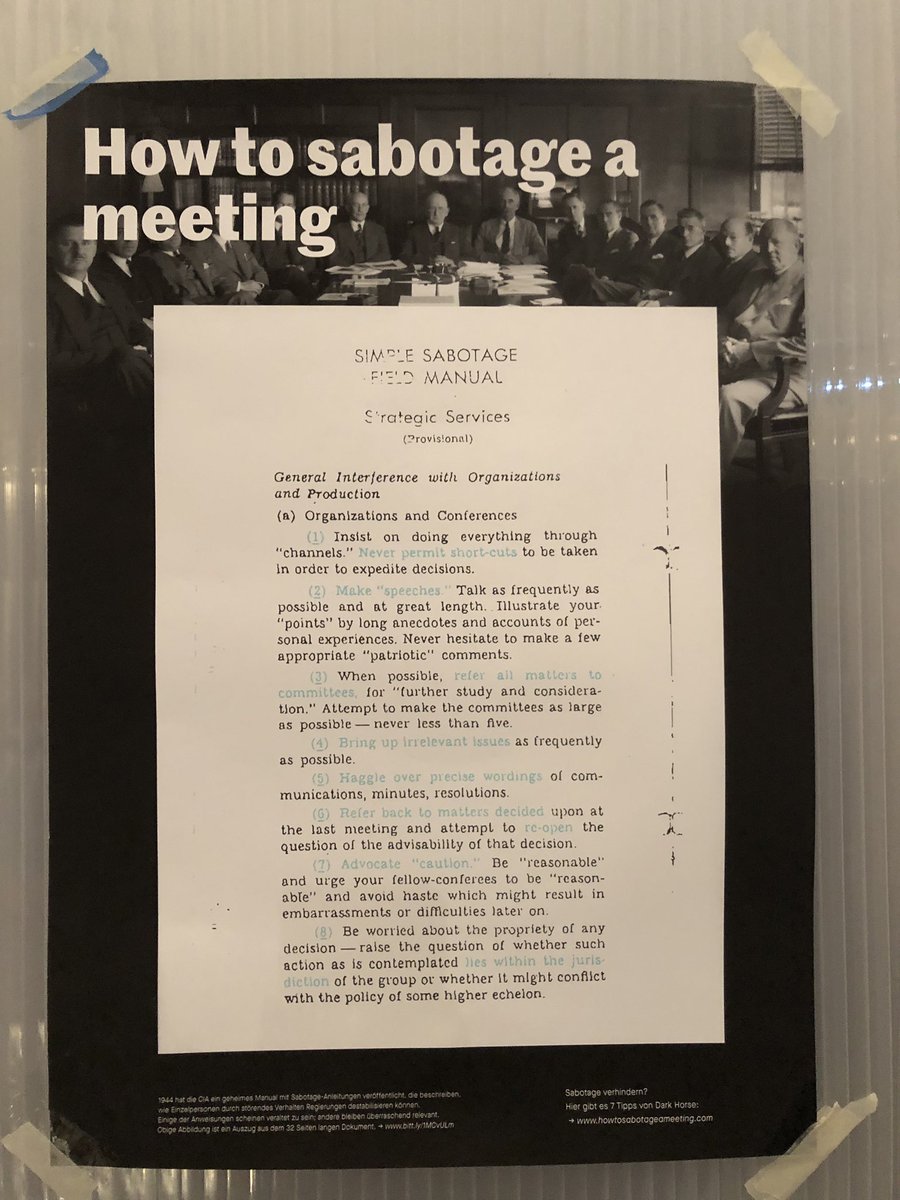 TheAnneGramlich's tweet photo. Thanks @darkhorseberlin for showing us the art of sabotaging a meeting 😎🐎 https://t.co/7Iy8KMg9GS
