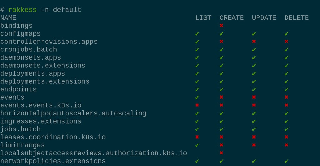 mhausenblas's tweet image. Well, that looks handy! rakkess, a kubectl plugin to show an access matrix for all available resources.

github.com/corneliusweig/…

#Kubernetes