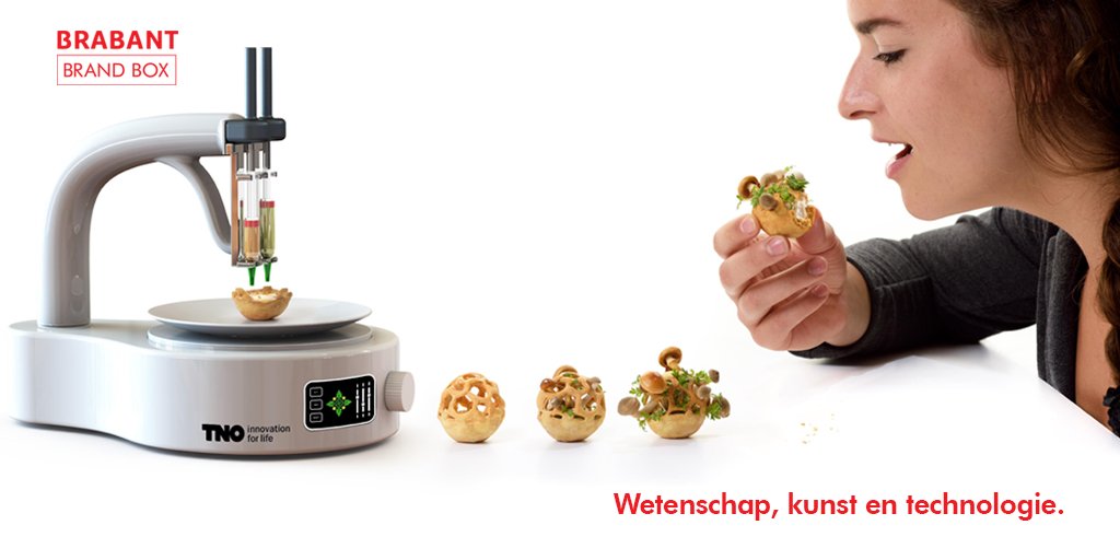 Chloé Rutzerveld verandert de manier waarop we over voedsel denken aan de hand van wetenschap, kunst en technologie. Lees via bit.ly/2TYOgP6 haar baanbrekende, alternatieve voedselconcepten die voor bewondering, ontregeling én afschuw zorgen! 

#brabant #fooddesign #tue