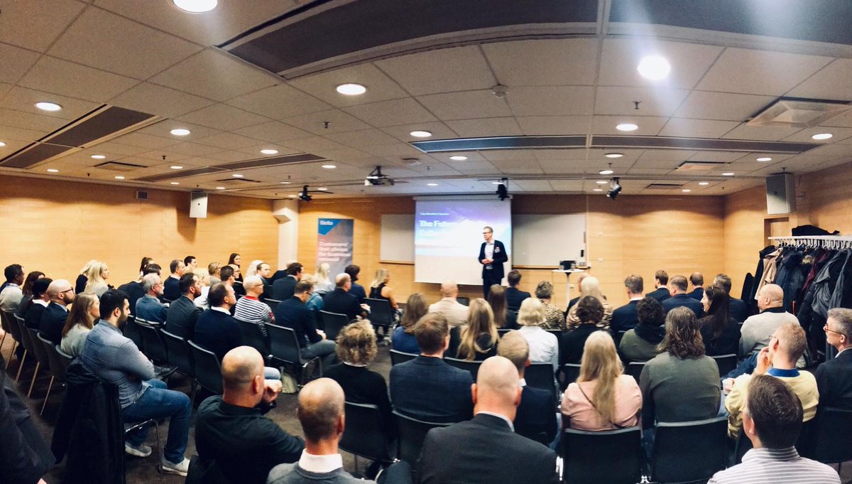 Tietoevry's tweet photo. Full house in Gothenburg to explore the #futureofcollection in Europe! https://t.co/BofhGASLlj #nova https://t.co/0ABhcMRAMq