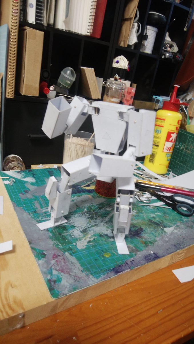 自律紙工作ロボット