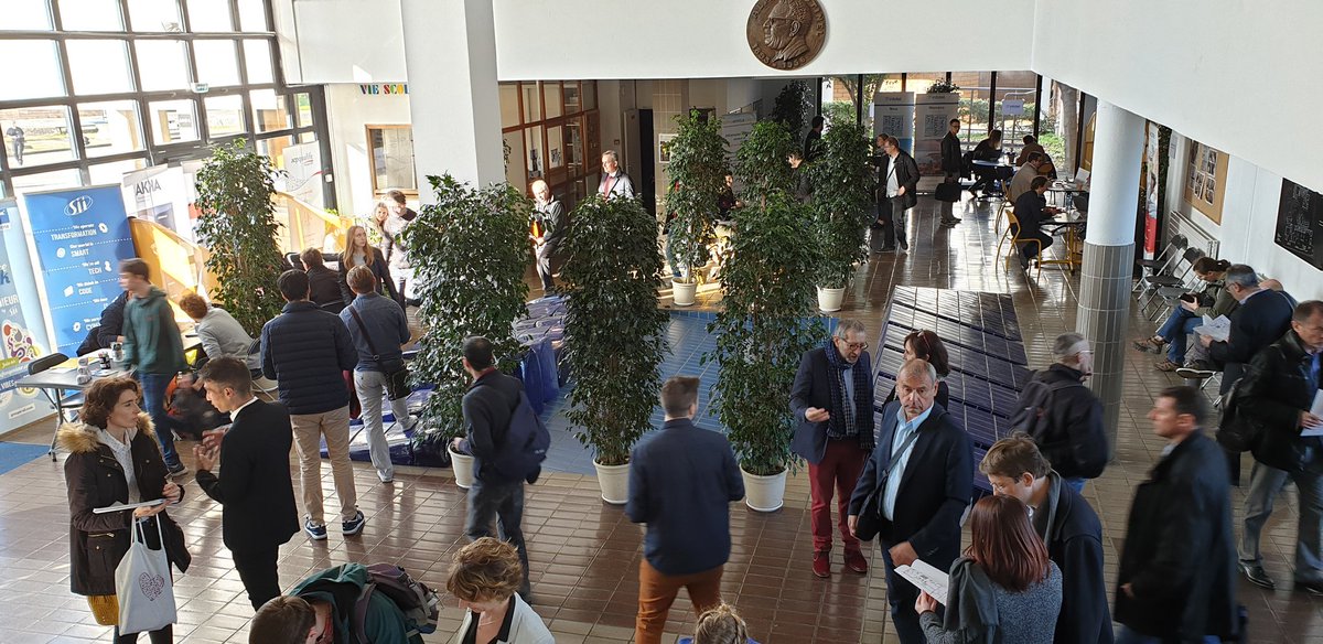 FTravail_06's tweet photo. [#SemaineNumérique] Pôle emploi Cannes et le Cannet se mobilisent en faveur des entreprises innovantes dans le cadre de la Quinzaine de l'emploi organisée par la @CACPLOfficiel. Forum unique à @villecannes : 30 entreprises présentes jusqu'à 14h au Lycée Hutinel #AvecPoleEmploi https://t.co/B5YmoUUDJ8
