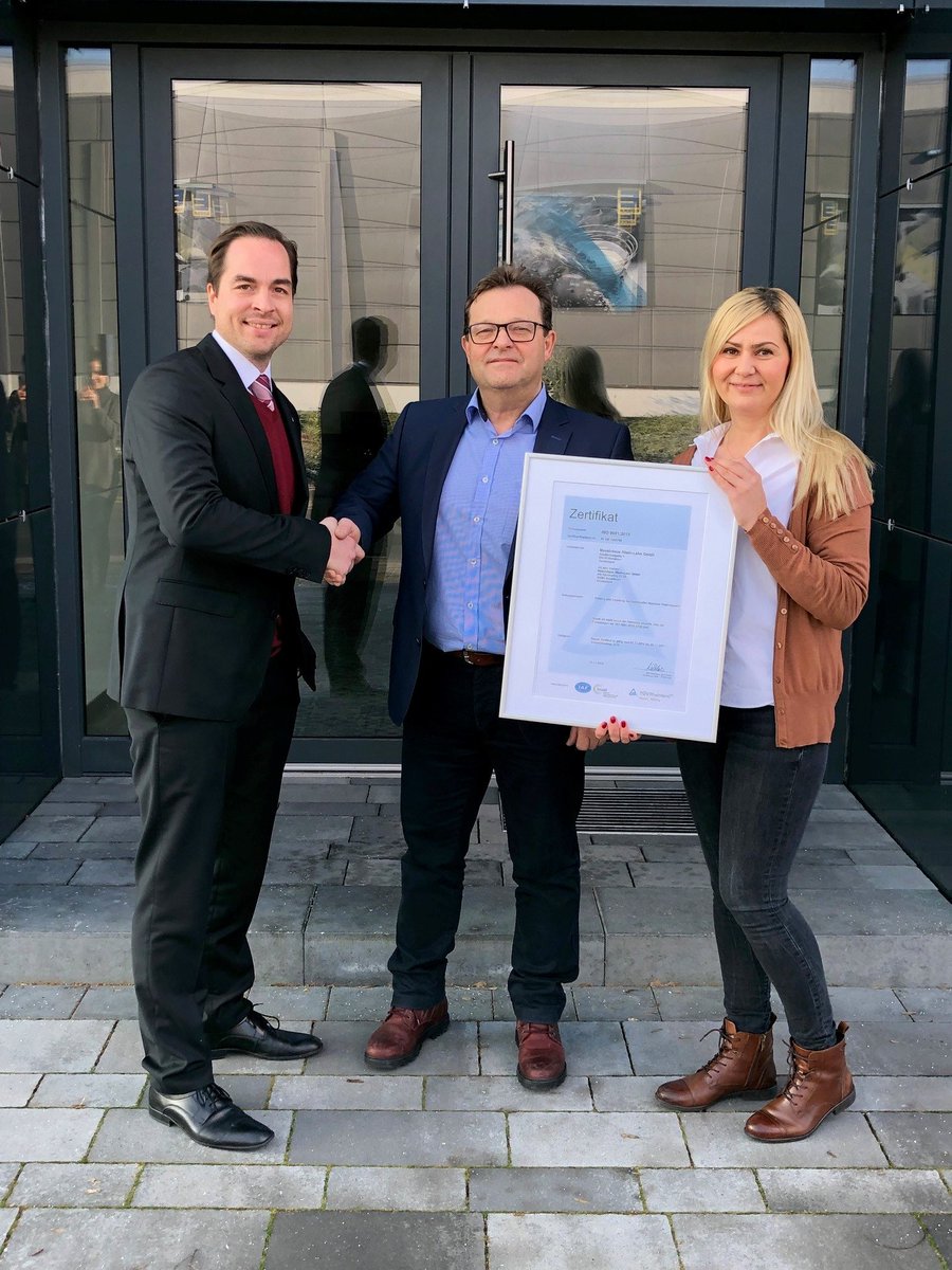 TÜV #Zertifikat für #MASSIVHAUS Rhein Lahn
 Wir wurden erneut mit dem #TÜV Zertifikat ISO-9001 ausgezeichnet!

 Erfahren Sie mehr:
 massivhaus-rheinlahn.de…/unternehmensmeldungen/
 Ihr Massivhaus Rhein Lahn-Team