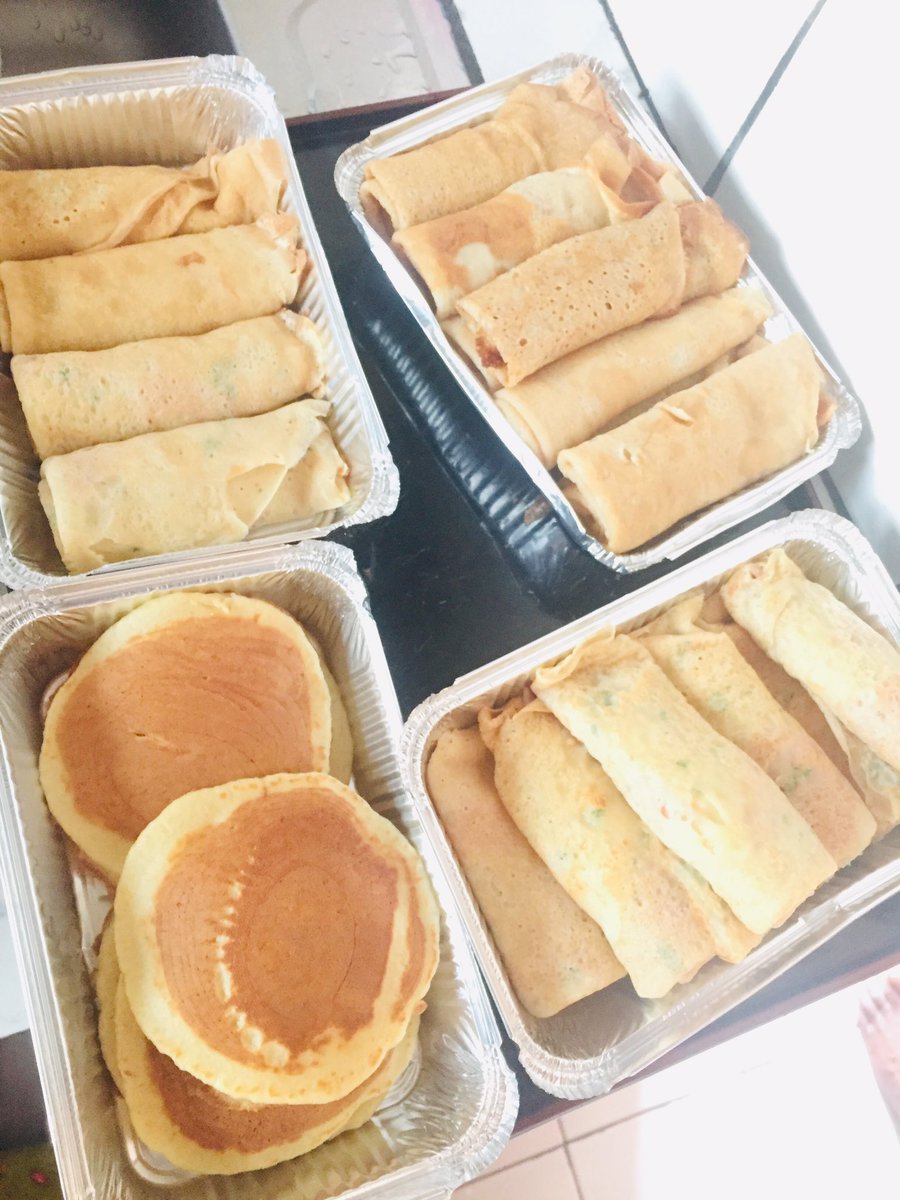 CLetitia_'s tweet photo. Les filles flattez vos hommes. Faites leur plaisir 😊 commandez les crêpes et/ou pancakes pour vos doudous chez @DelicesMilly. Ils seront agréablement surpris de recevoir leur déjeuner au bureau ou au campus ou même à la maison.
Tel: 691556805 https://t.co/ky8BCjR9hU