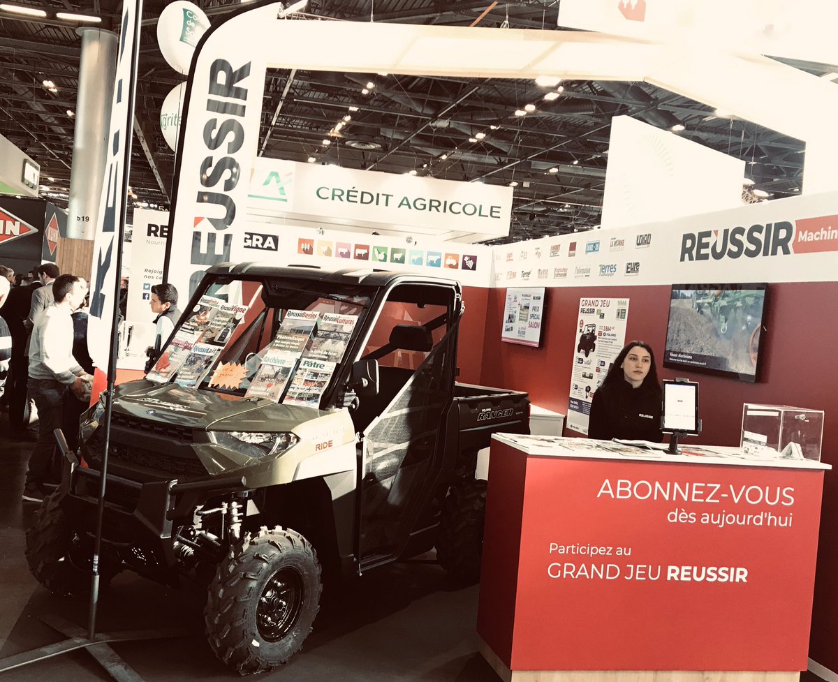 Grand jeu <a href="/reussir/">REUSSIR</a> au #SIMA2019 gagnez un Polaris Ranger XP 1000 de 3864€ HT et de nb autres 🎁🎁 RDV pendant 3 semaines sur jeu.reussir.fr