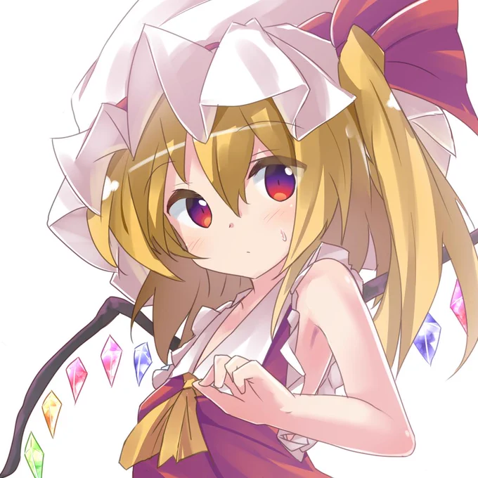 へい。ノースリーブフランちゃん一丁 ,,・ω・,, 