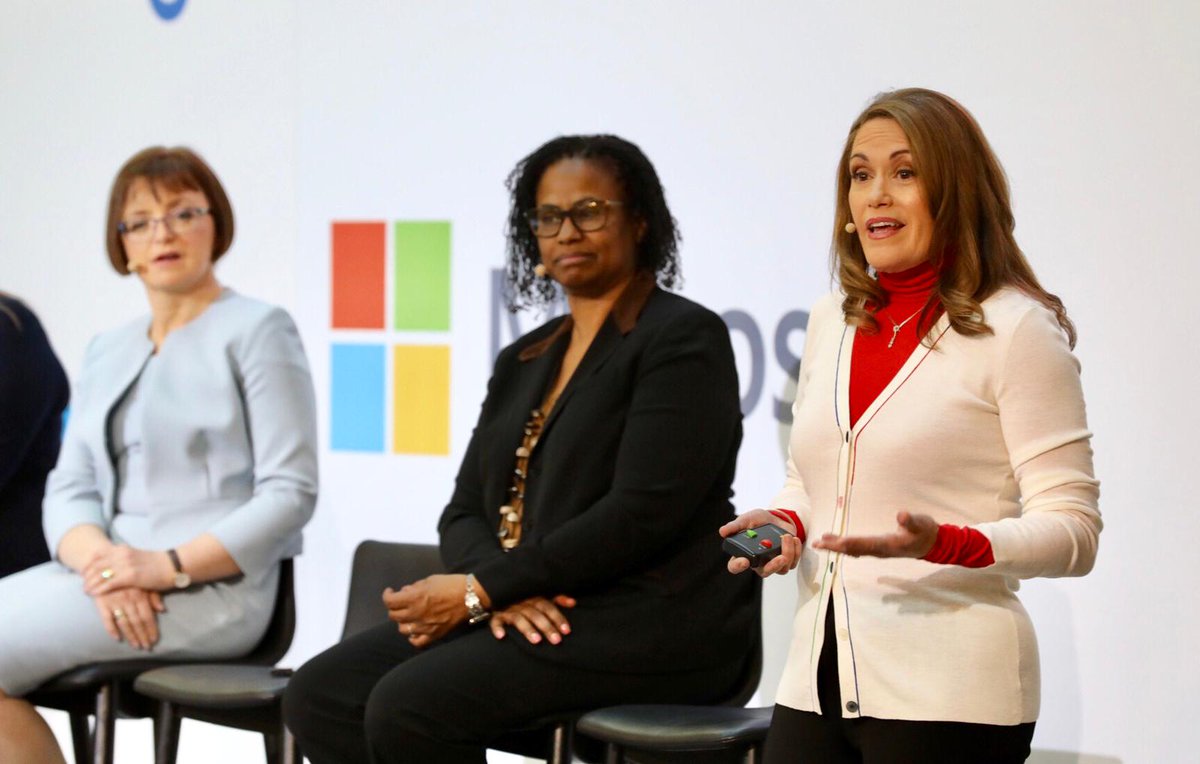 Our VP of Business Development <a href="/PeggyJ/">Peggy Johnson</a> kicks off her keynote speech at #HopperLocalDublin sharing her insights into how gender diversity can foster digital innovation #WomenInTech