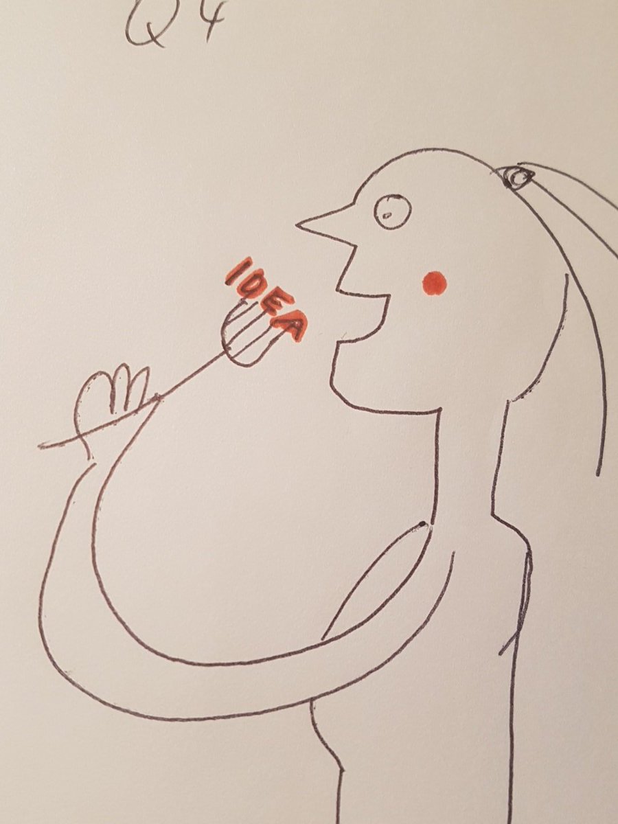 thevisualcoach's tweet image. I eat the idea and digest it #PKMChat