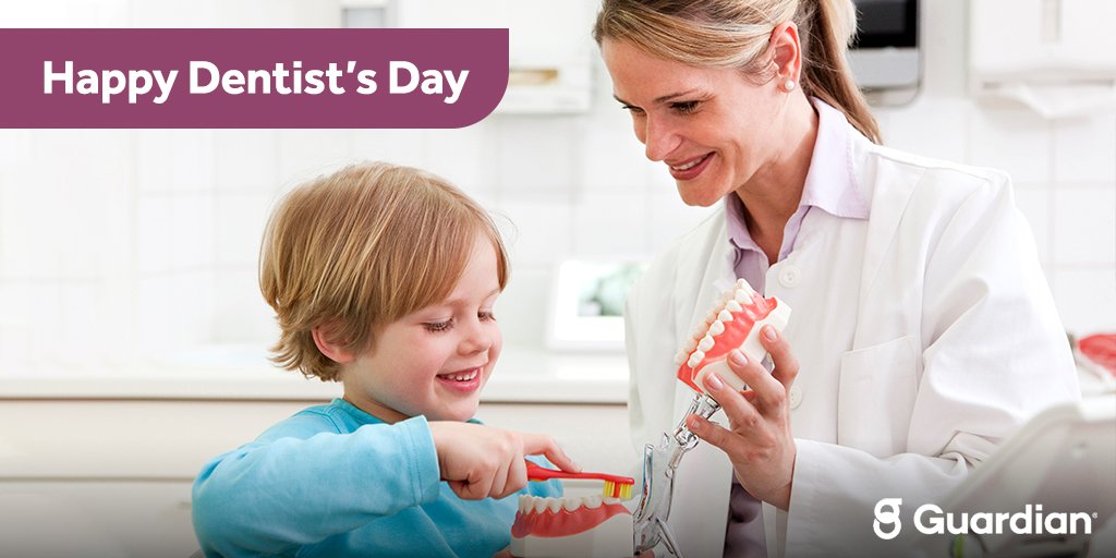 guardianlife's tweet photo. Happy #NationalDentistsDay to our friends @DentalLifeline. This year, their amazing network of volunteer dentists will deliver $2.5 million in comprehensive dental care to people in underserved communities with the help of our grant. #Dentistry https://t.co/LHqgCtvlX9 https://t.co/wyXRgqAZku