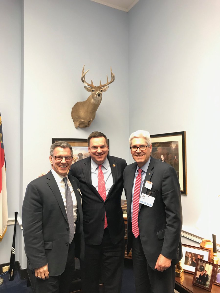 Thanks to Rep Hudson for your support of AIA issues on school safety and energy efficiency. #citizenarchitect  #grassroots19