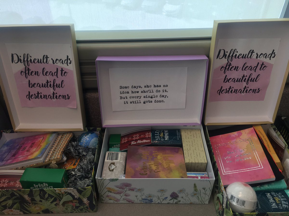 Difficult roads often lead to beautiful destinations #theshoeboxproject. Thank you to my team for coming together and taking part in this amazing initiative. #rfi #informationrequests
