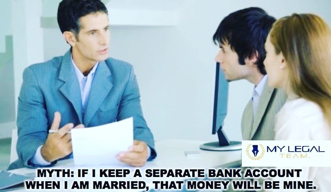 MyLegalTeamInc's tweet photo. Fact: If you deposit money earned while married those funds are considered community property. 
#becauseyoumatter #mylegalteamla #legalcoaching #planforsuccess #wesupportcoparenting  #family #familymatters #wills #trusts #probate 
My Legal Team LA (562) 479-0900 https://t.co/TCIbmXOklN