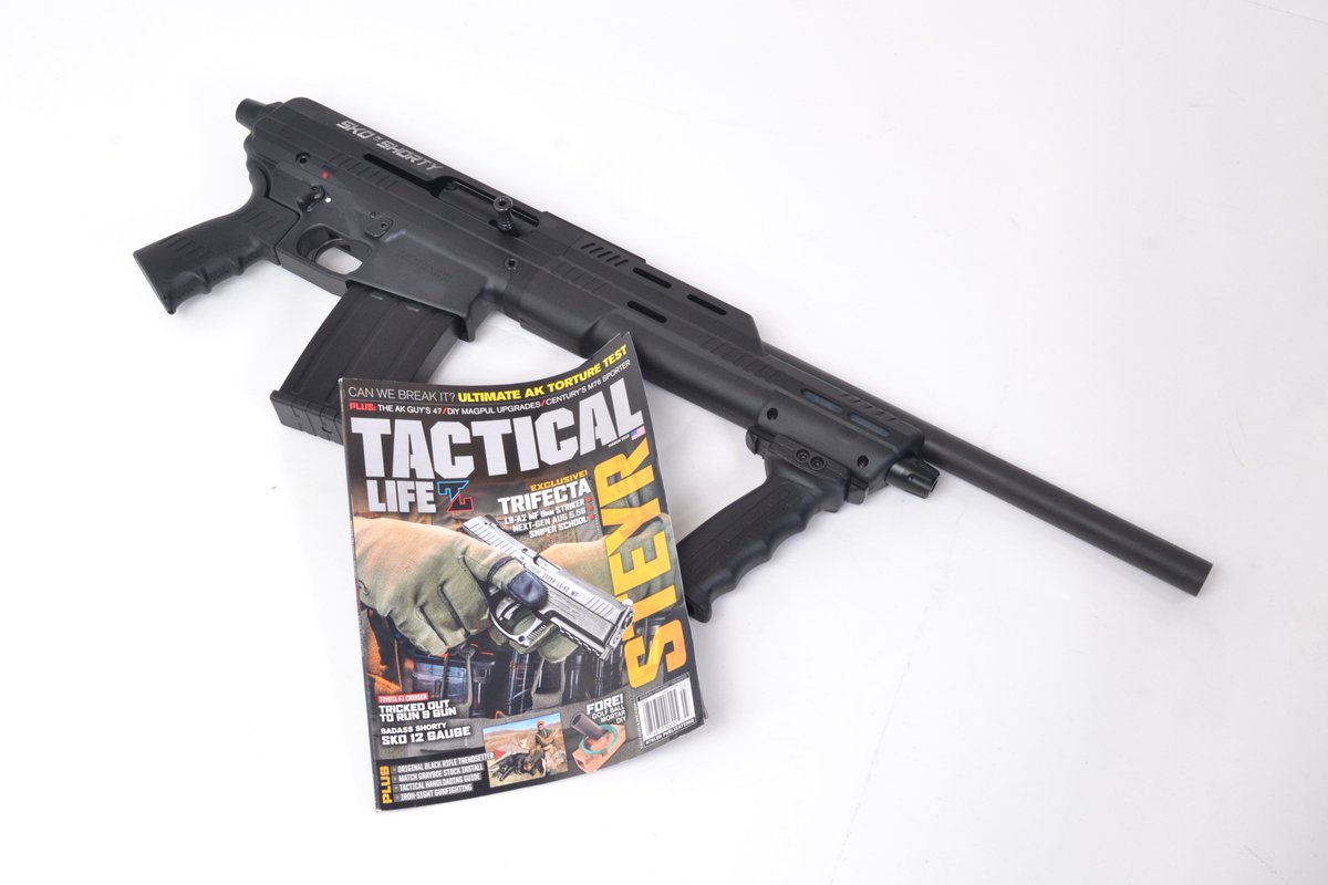 StdGun's tweet photo. The SKO Shorty is featured in the March 2019 edition of Tactical Life Magazine!
https://t.co/rttFDSU2pb
#standardmanufacturing #stdgun #sko #skoshorty #shotgun #gun #firearm https://t.co/bzLxHeO33x