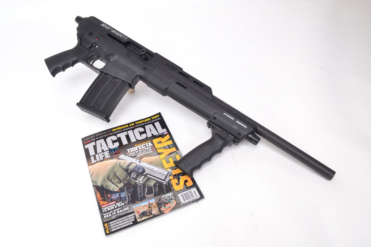 StdGun's tweet photo. The SKO Shorty is featured in the March 2019 edition of Tactical Life Magazine!
https://t.co/rttFDSU2pb
#standardmanufacturing #stdgun #sko #skoshorty #shotgun #gun #firearm https://t.co/bzLxHeO33x