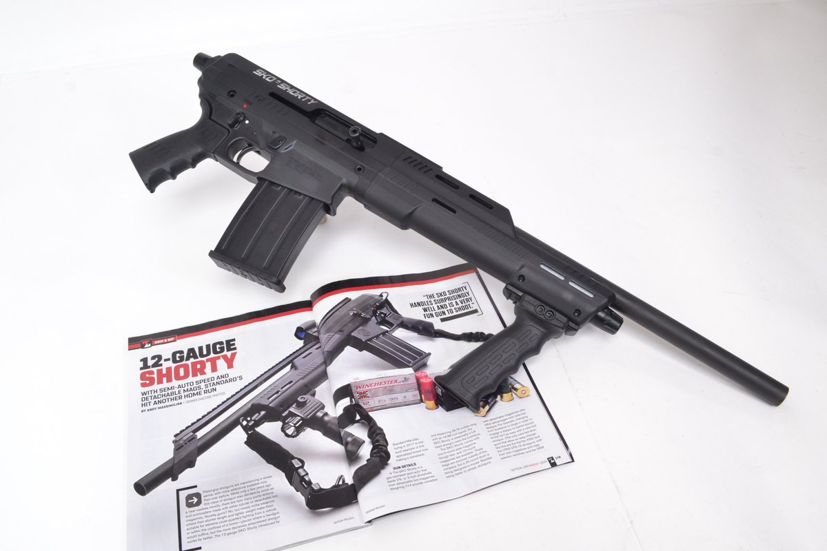 StdGun's tweet photo. The SKO Shorty is featured in the March 2019 edition of Tactical Life Magazine!
https://t.co/rttFDSU2pb
#standardmanufacturing #stdgun #sko #skoshorty #shotgun #gun #firearm https://t.co/bzLxHeO33x