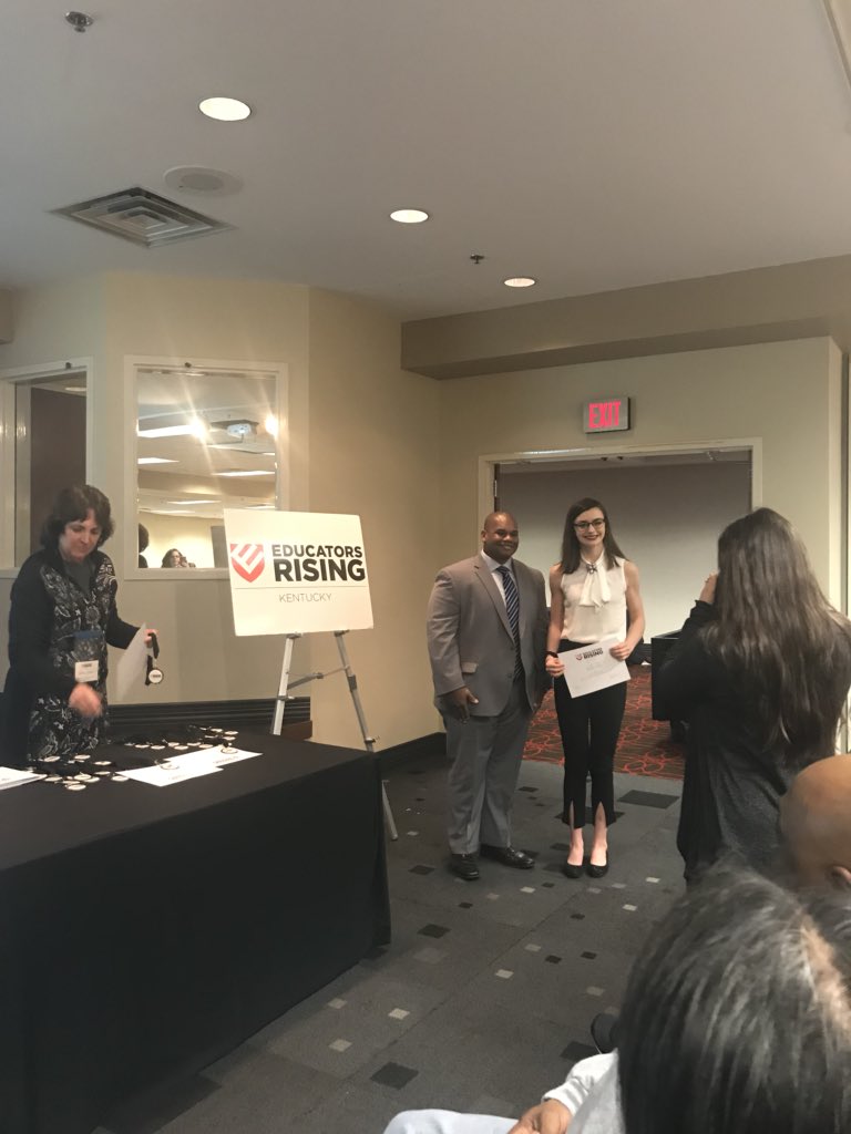 MamaAngieWilson's tweet photo. Great day to be a COLONEL.   Nellie Ellis and Craig Hensley both took 4th in their categories of creative literature and Ed Rising moment https://t.co/yaA0GZQGMe