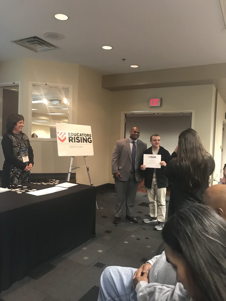 MamaAngieWilson's tweet photo. Great day to be a COLONEL.   Nellie Ellis and Craig Hensley both took 4th in their categories of creative literature and Ed Rising moment https://t.co/yaA0GZQGMe