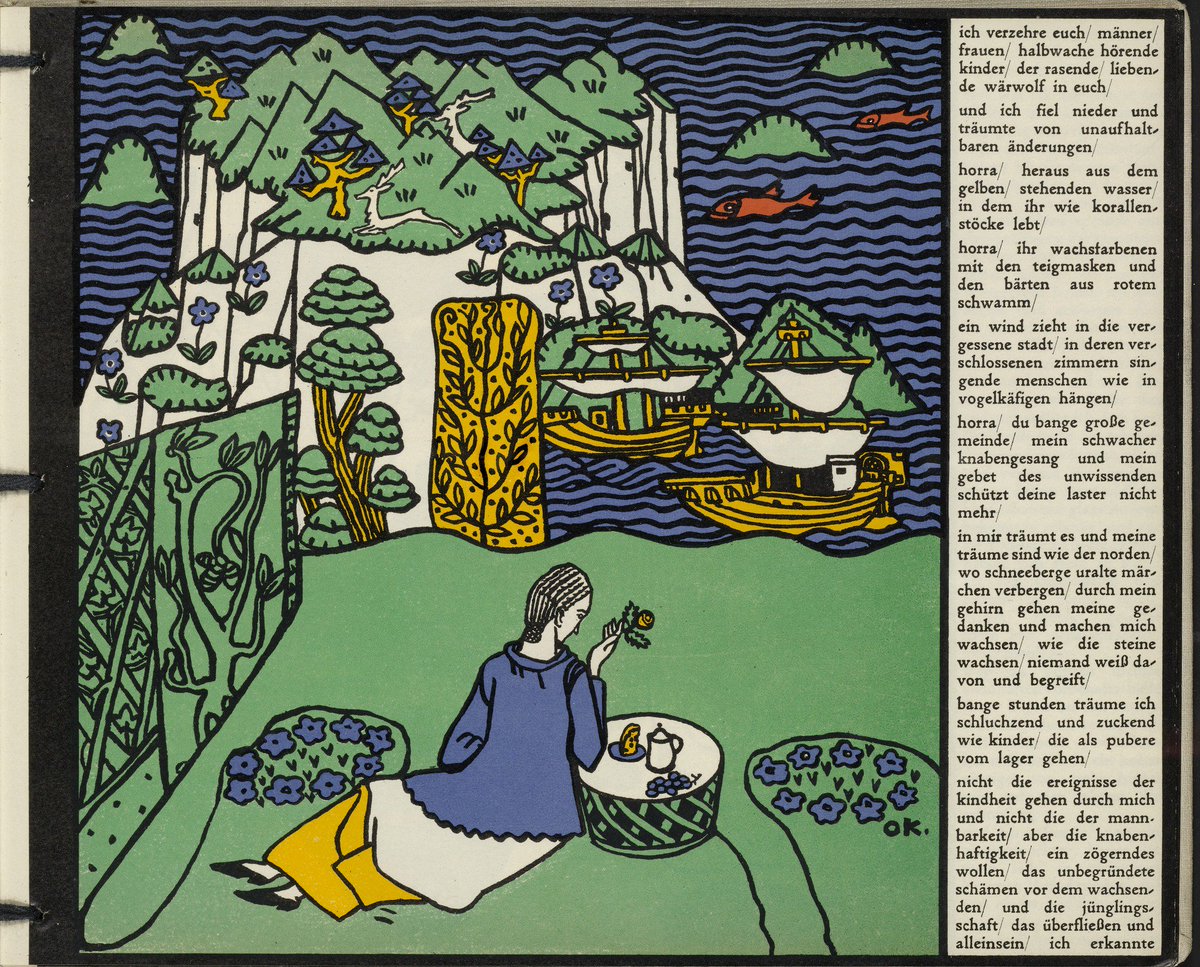 jatustein's tweet photo. #OskarKokoschka #DieferneInsel #DieträumendenKnaben #c1908 https://t.co/iHFIpTgVl2