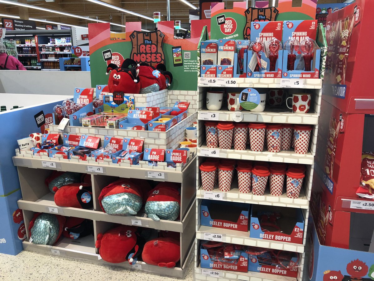 LucyMcRobert1's tweet photo. I love what #rednoseday stands for, but it breaks my heart how much of it is based on promoting plastic, single-use tat, that ultimately we don’t need... https://t.co/U4LnFbdwn2