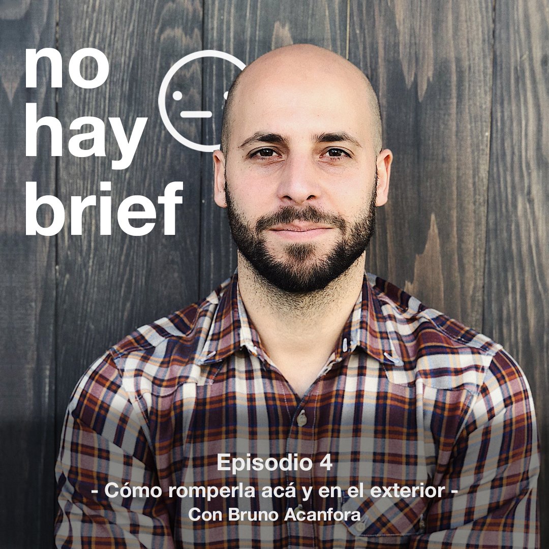 CaroloVazquez's tweet photo. YA ESTÁ ONLINE EL CUARTO EPISODIO DE #NOHAYBRIEF.🚀
Fangirleamos con @jagermagster porque nuestro invitado es @brunoacanfora DESDE CALIFORNIA 🤩Hablamos sobre irse a laburar a EEUU, pegar alta dupla y hacer trabajos con Messi, SI, MESSI.⚽️😍 Escuchalo acá https://t.co/DdQiP6hfBx https://t.co/feJETnTZkY