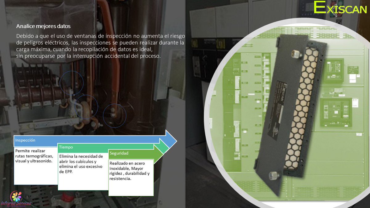 InfraredServ's tweet photo. Inspeccione lo "no inspeccionable:" 
No deje crítico los activos no inspeccionados.
Ventanas de infrarrojas exiscan proporcionan un acceso seguro para las rutinas de infrarrojos.
Realiza una inspección rápida, eficiente y segura.
https://t.co/7fTA5gXMGx 
#exiscan
#termografia https://t.co/U0rQ8AxheI