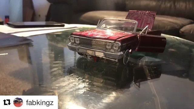 Scaleriders's tweet photo. #Repost @fabkingz ・・・
#scalemodel #lowrider #LUGK #fabkingz test drive #lowridermagazine #hopper #scale #scaleriders https://t.co/Ihf7bjZTWG https://t.co/yNBLpoKPrE