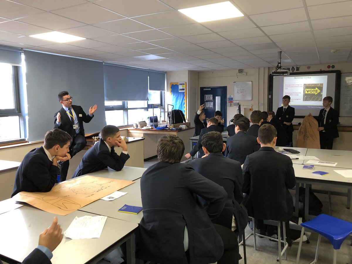 Thank you <a href="/TfL/">TfL</a> for an inspiring day of STEM for our <a href="/verulamschool/">Verulam School</a> year 8 students. Our students enjoyed understanding how bridges and tunnels are built and how expensive they are too! The best part of the day was building a river crossing. <a href="/VerulamMaths/">VerulamMathsDept</a> <a href="/VerulamScience/">VerulamScience</a>