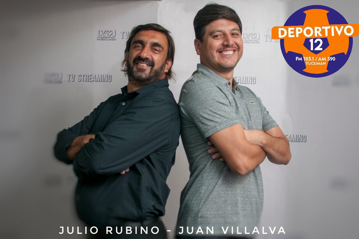juanjovillalva's tweet photo. #HoySeRelata🎙 #HoyHayFútbol⚽ #EnSalta y con @Rubinojulio para transmitir #SanMartínTuc #Agropecuario por @Copa_Argentina en @LV12TUC
AM590 FM105.1 https://t.co/vQMOeNvqDG
Vamos después de #ElDeportivo12 https://t.co/sNXQrYeBLl
