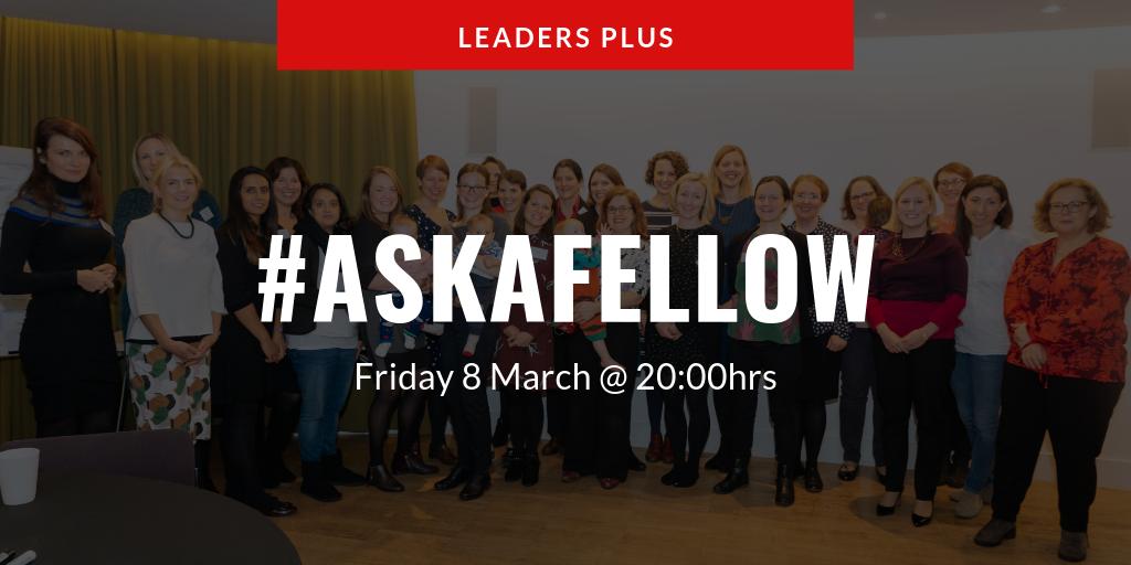 Are you returning to work after parental leave? Join our #AskAFellow #livechat this #IWD to ask your questions on preparing for career success whilst raising a young #family.  #LeadersWithBabies #PeerSupport