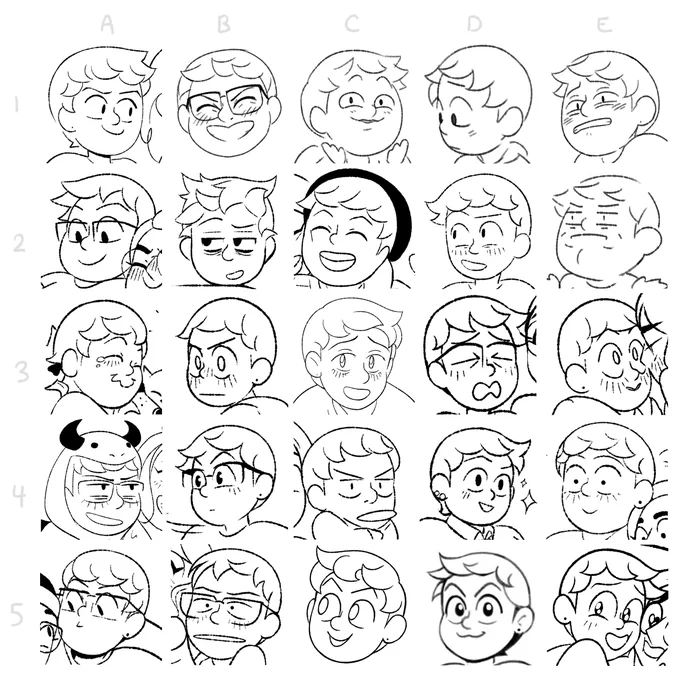 I'm tryna figure out the best style for my comic strips because it keeps changing... ... Which one's your fav ? ? 